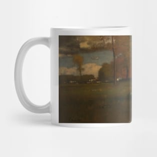 Near the Village, October by George Inness Mug